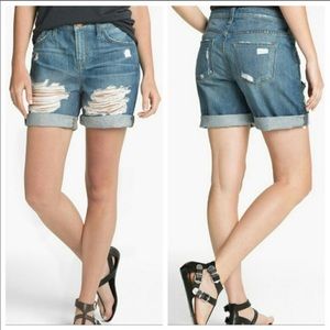 J Brand Nash Boyfriend Short in Euphoria Size 24